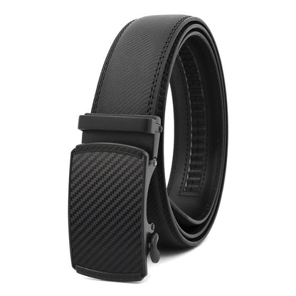 Ceinture Automatique en Cuir Véritable pour Hommes - Style Business et Élégance