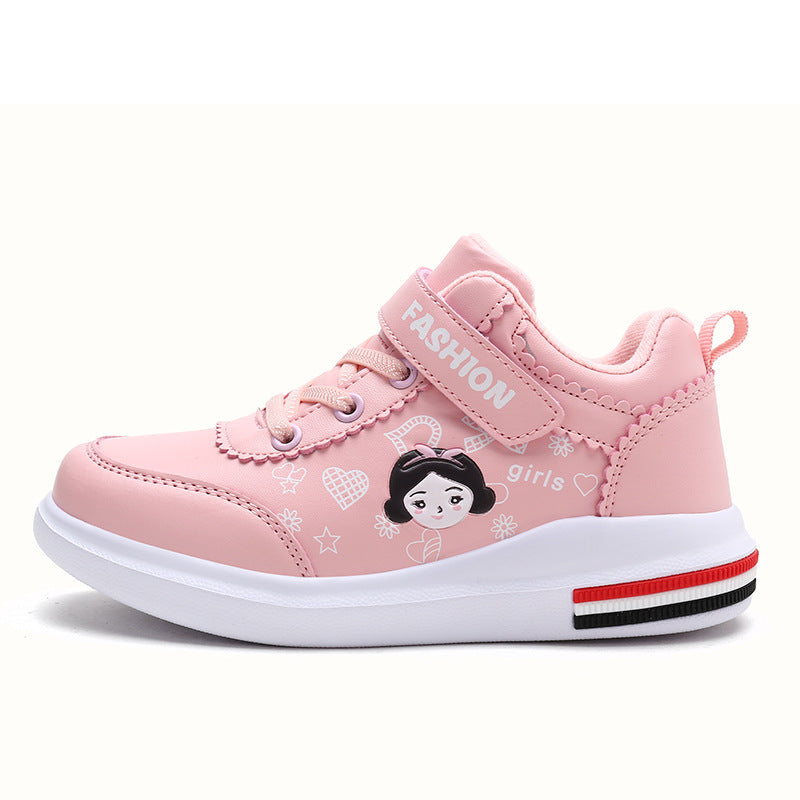 Chaussures de sport chaudes en laine polaire pour enfants – Confort et chaleur pour l'hiver