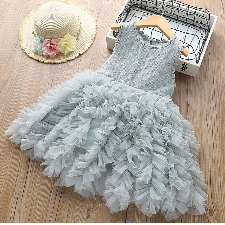 Robe élégante en tulle pour filles - Idéale pour les occasions spéciales