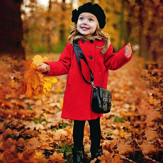 Manteau d'hiver pour fille - Élégant, chaud et confortable