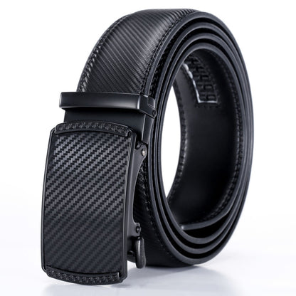 Ceinture Automatique en Cuir Véritable pour Hommes - Style Business et Élégance