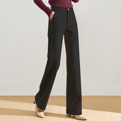 Pantalon Classique Élégant pour Femme – Coupe Large et Confortable.