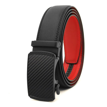 Ceinture Automatique en Cuir Véritable pour Hommes - Style Business et Élégance