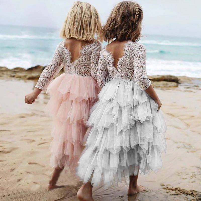 Robe élégante en tulle pour filles - Idéale pour les occasions spéciales