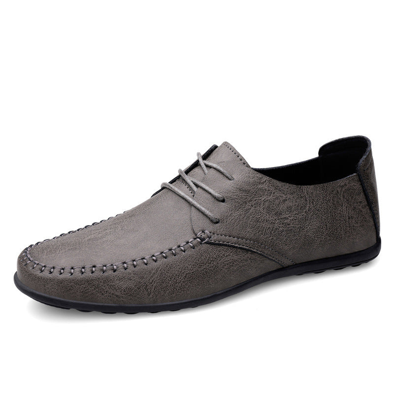 Mocassins décontractés en cuir synthétique pour hommes – Style moderne et confort optimal.