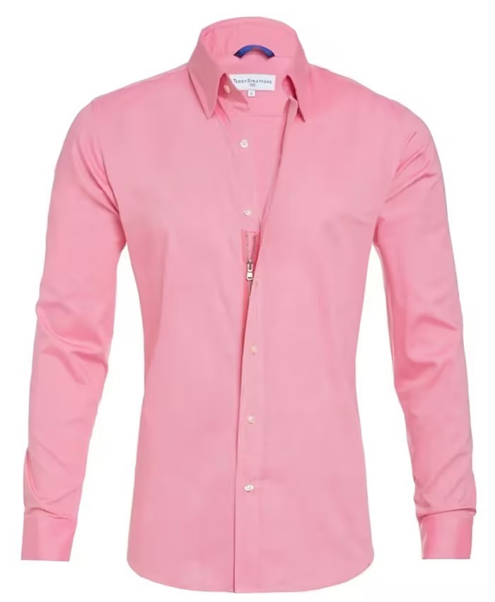 Chemise Classique Homme à Manches Longues - Élégance et Confort.