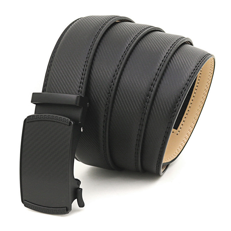 Ceinture Automatique en Cuir Véritable pour Hommes - Style Business et Élégance