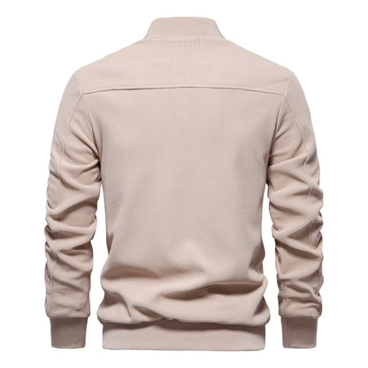 Blouson homme élégant en coton texturé