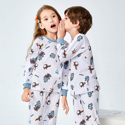 Pyjamas Enfant Motifs Amusants - Confort et Style Pour la Nuit