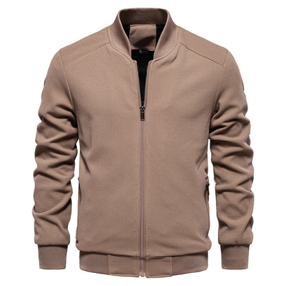 Blouson homme élégant en coton texturé