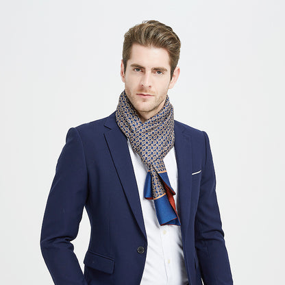 Écharpe Homme Élégante Style Européen – Raffinement et Sophistication