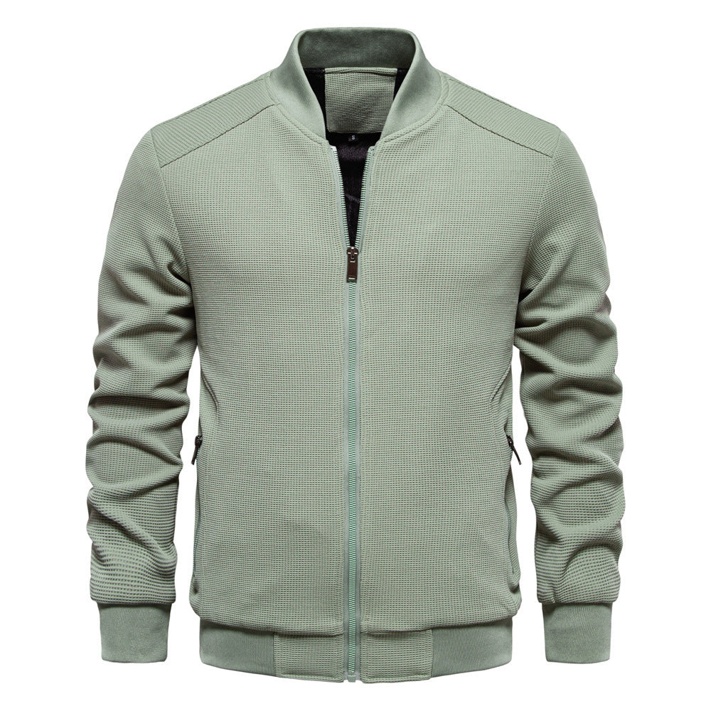 Blouson homme élégant en coton texturé