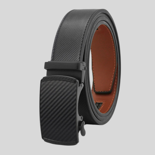 Ceinture Automatique en Cuir Véritable pour Hommes - Style Business et Élégance