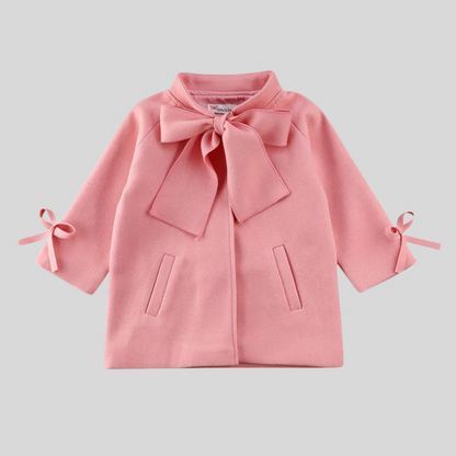 Manteau Long en Laine pour Filles - Élégance et Chaleur