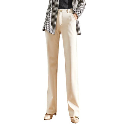 Pantalon Classique Élégant pour Femme – Coupe Large et Confortable.