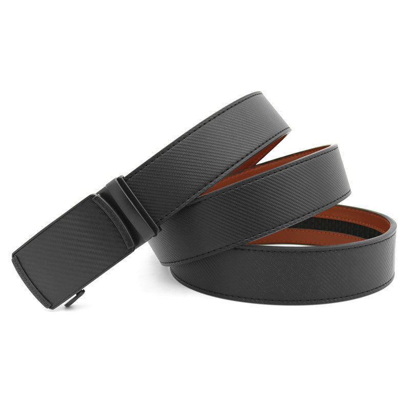 Ceinture Automatique en Cuir Véritable pour Hommes - Style Business et Élégance