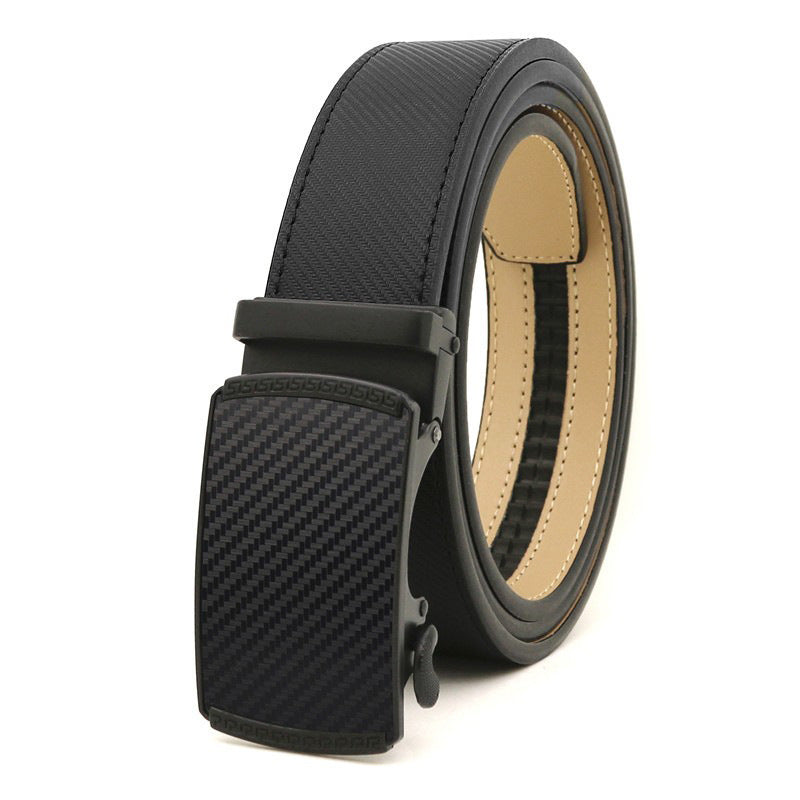 Ceinture Automatique en Cuir Véritable pour Hommes - Style Business et Élégance