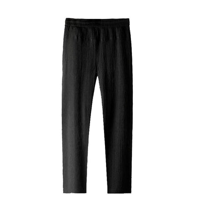 Pantalon Décontracté en Coton Léger pour Homme - Confort et Style Estival.